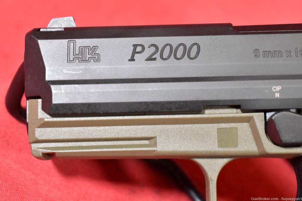 HK P2000 V3 9mm Green Frame-img-10