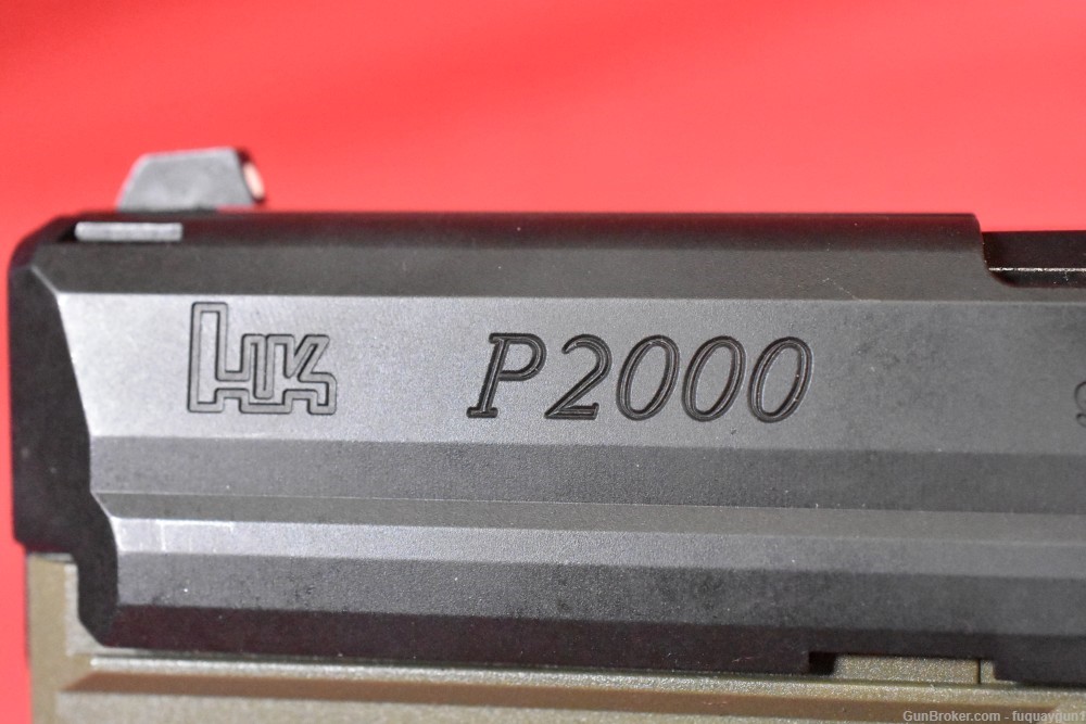 HK P2000 V3 9mm Green Frame-img-20