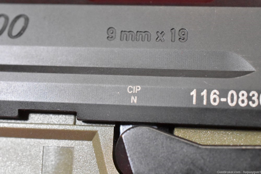 HK P2000 V3 9mm Green Frame-img-22