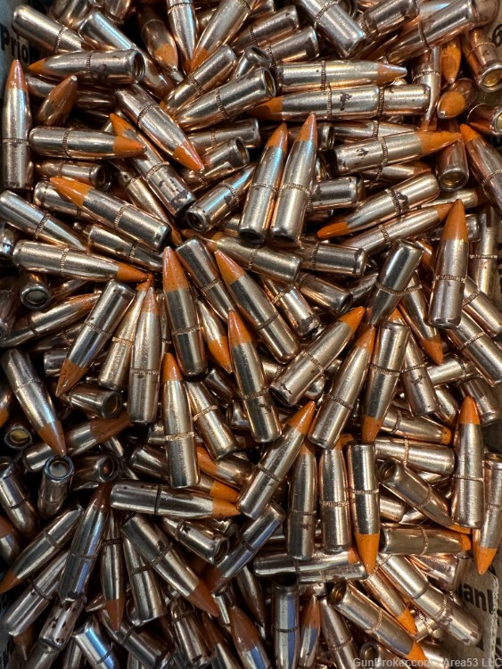 30 Cal Tracer Bullets (Orange Tip) | Machine Pulled (500 count)-img-0