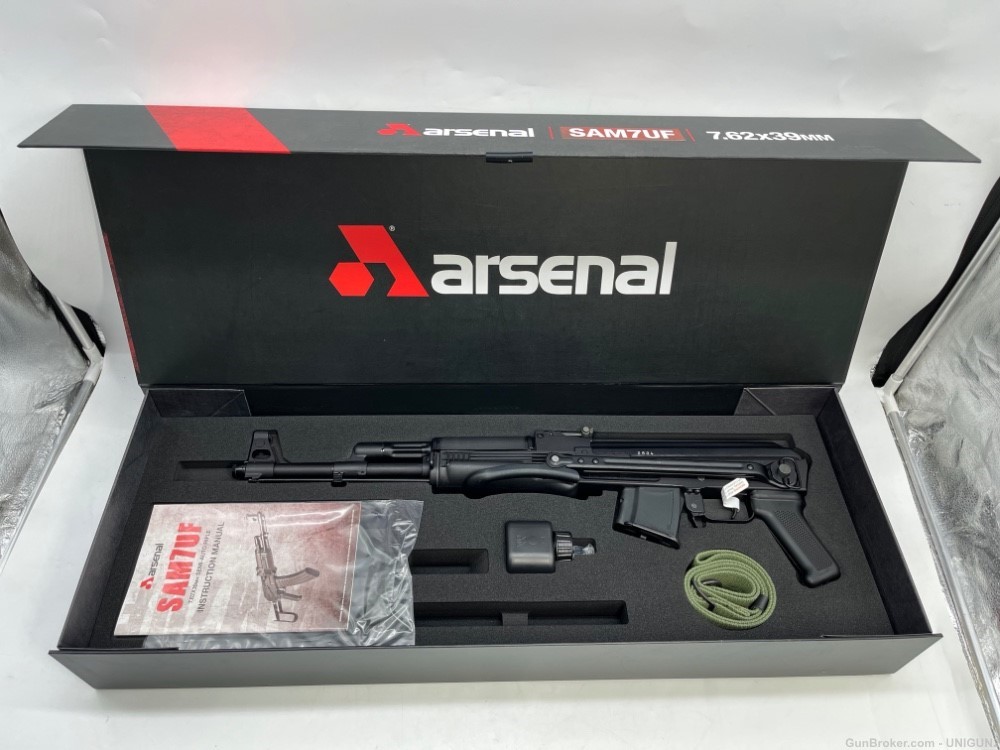 Arsenal Firearms SAM7UF-85 16 inch 7.62x39 Black -img-0