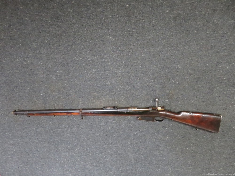 ANTIQUE BELGIAN M1889 MAUSER RIFLE-WWI GERMAN CAPTURED & CONVERTED TO 8MM-img-3