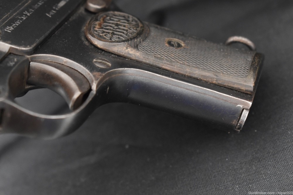 Dreyse Model 1907 pre war vest pocket .32 ACP pistol with VG C&R OK-img-14
