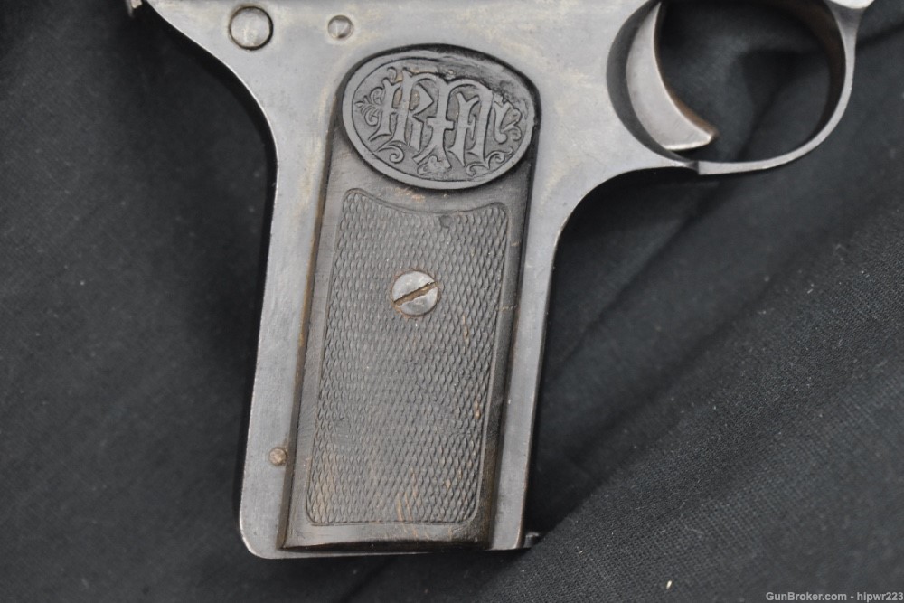 Dreyse Model 1907 pre war vest pocket .32 ACP pistol with VG C&R OK-img-6