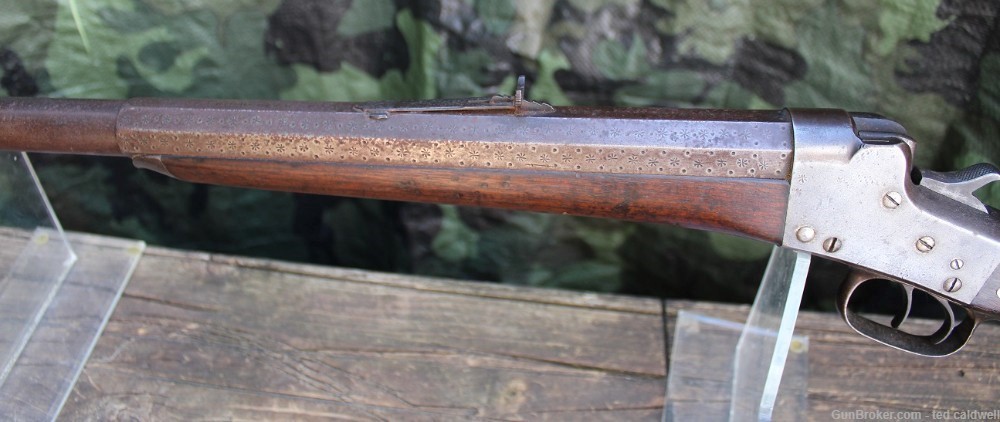 Highly Custom Remington Hepburn Rifle in 40-70 Caliber!!  -img-16