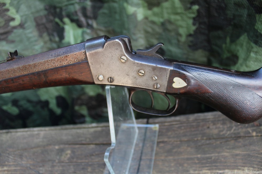 Highly Custom Remington Hepburn Rifle in 40-70 Caliber!!  -img-15