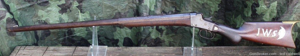 Highly Custom Remington Hepburn Rifle in 40-70 Caliber!!  -img-12
