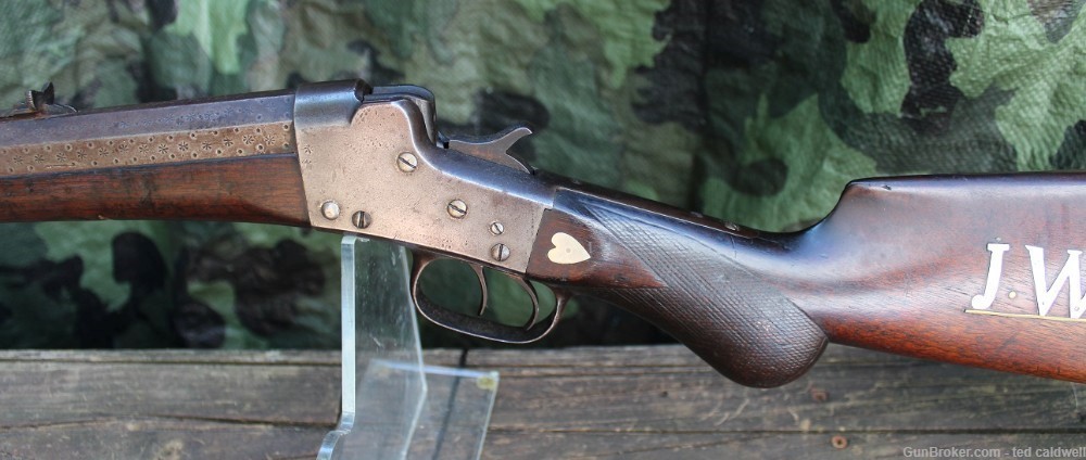 Highly Custom Remington Hepburn Rifle in 40-70 Caliber!!  -img-14