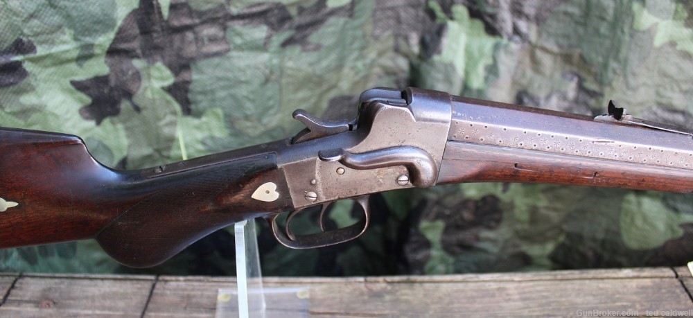 Highly Custom Remington Hepburn Rifle in 40-70 Caliber!!  -img-3