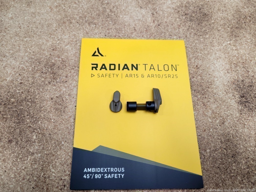 Radian Talon Ambidextrous Safety Selector in FDE R0020-img-0