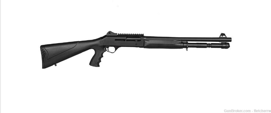 Vezir Arms V4 Vendetta 12ga Semi Auto Shotgun Benelli M4 Clone-img-0