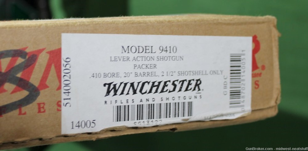 Winchester Model 9410 410 GA Lever Action Box&Docs Packer 20" Packer-img-7
