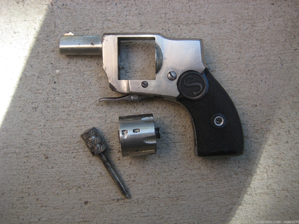 Baby Hammerless Parts Revolver C&R-img-7