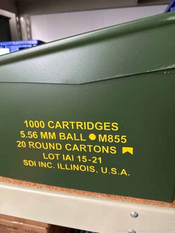 SEALED UNOPENED CAN M855 GREEN TIP*-img-0