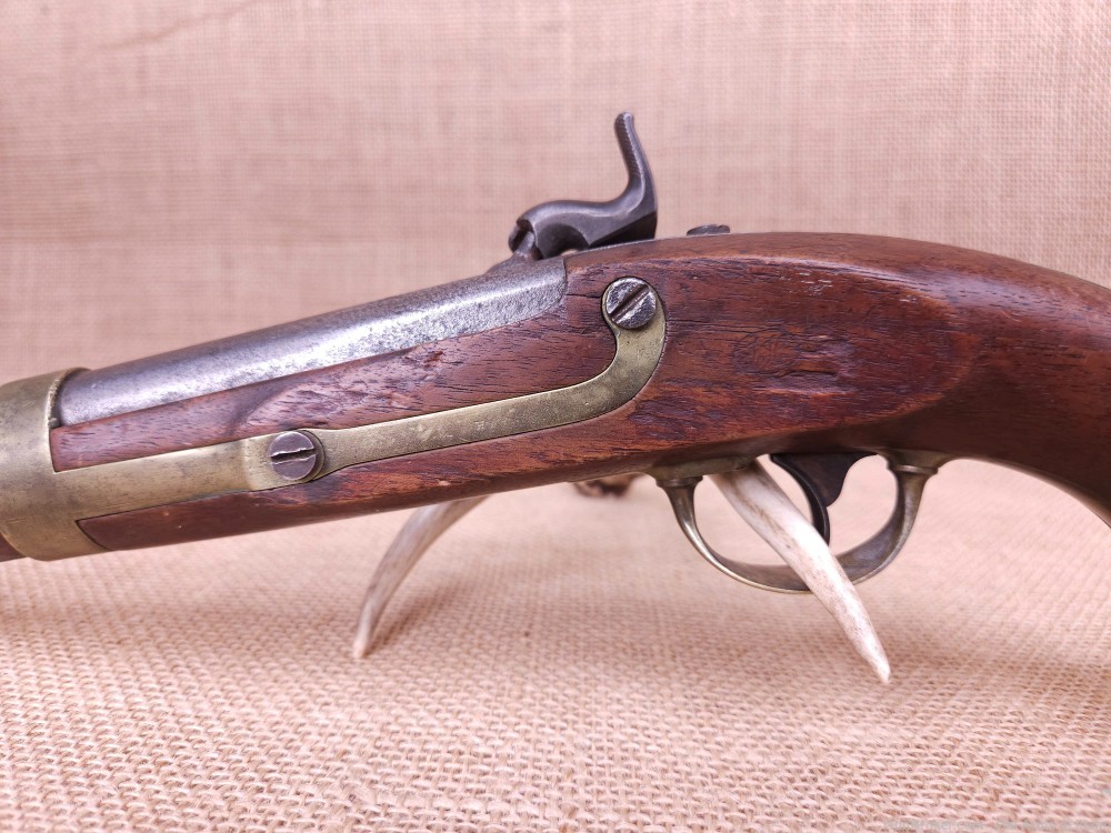 M1842 US H. Aston Percussion Single-Shot Pistol | MFG 1847 | Horse 1842-img-12