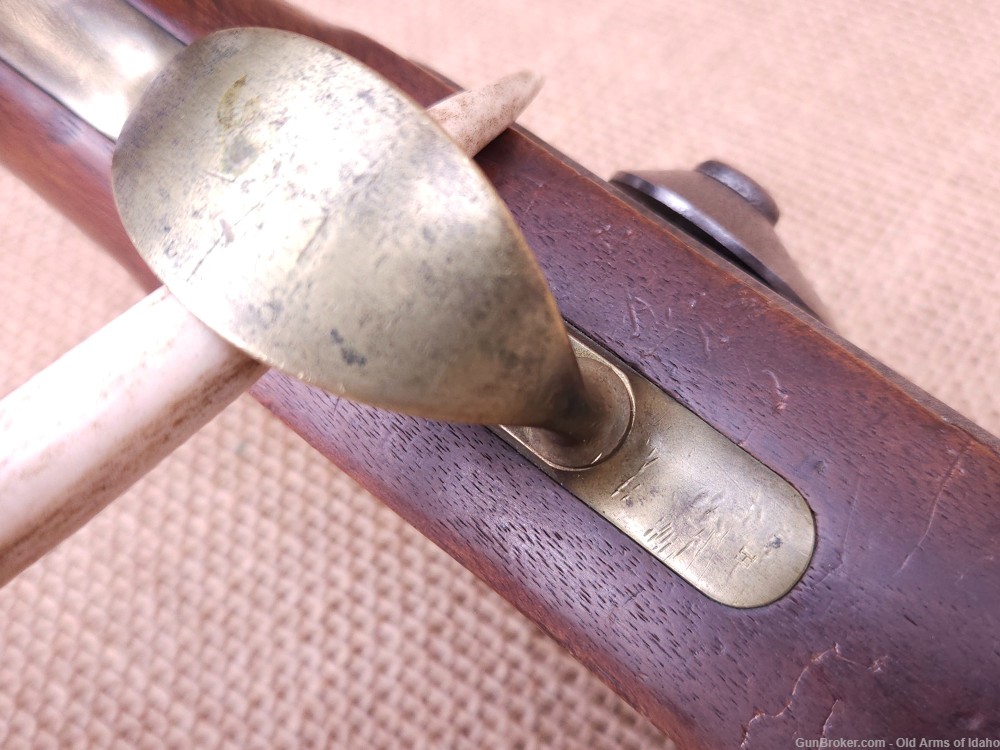 M1842 US H. Aston Percussion Single-Shot Pistol | MFG 1847 | Horse 1842-img-27