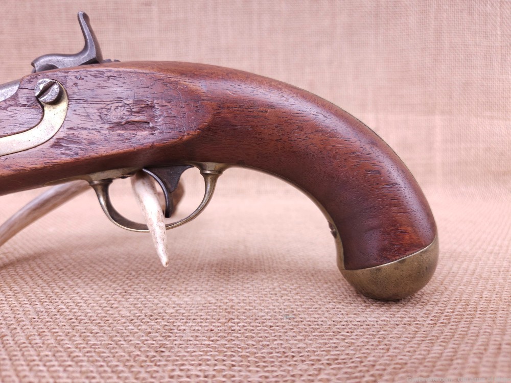 M1842 US H. Aston Percussion Single-Shot Pistol | MFG 1847 | Horse 1842-img-10