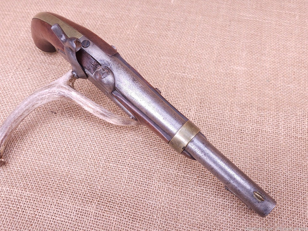M1842 US H. Aston Percussion Single-Shot Pistol | MFG 1847 | Horse 1842-img-20