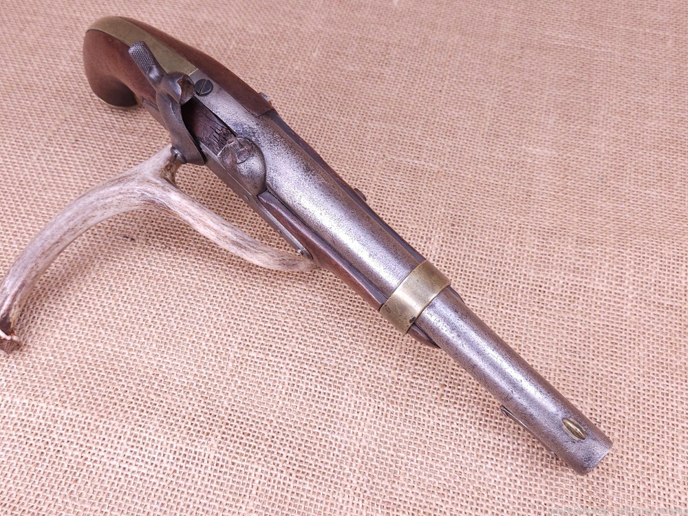 M1842 US H. Aston Percussion Single-Shot Pistol | MFG 1847 | Horse 1842-img-21
