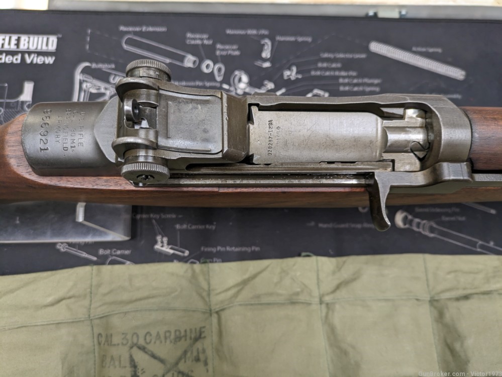 Springfield 1942 M1 Garand rifle Danish restored-img-2