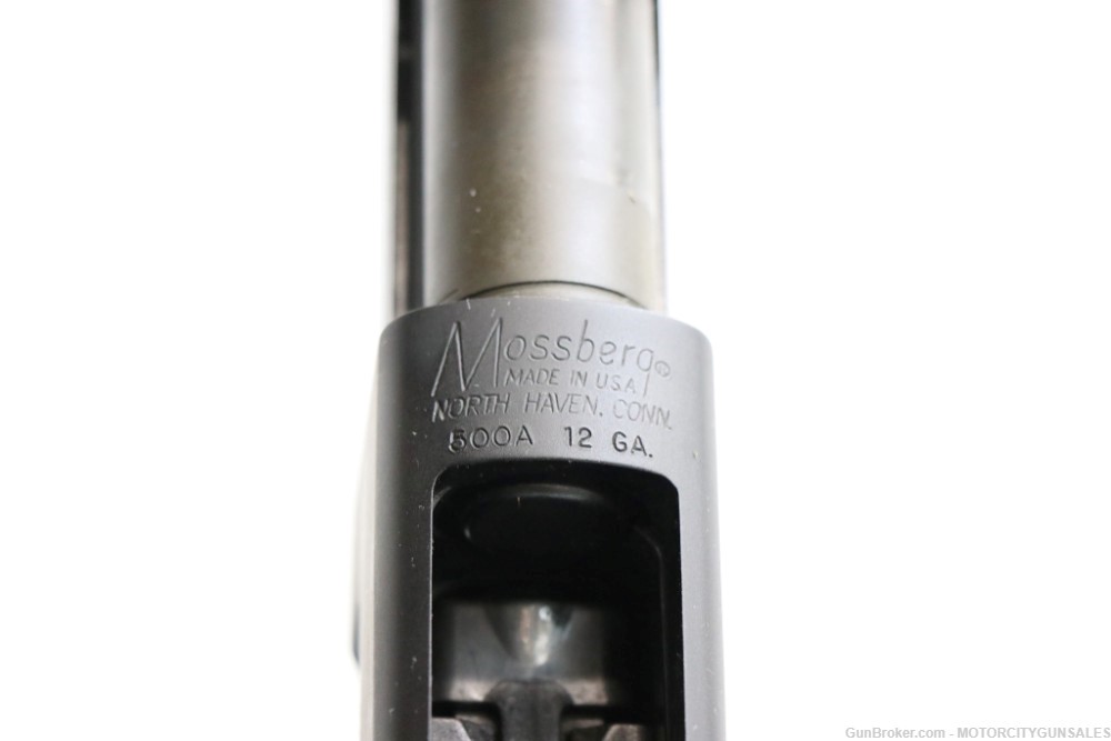 Mossberg 500A (Black) 12GA Pump-Action Shotgun 28"-img-12