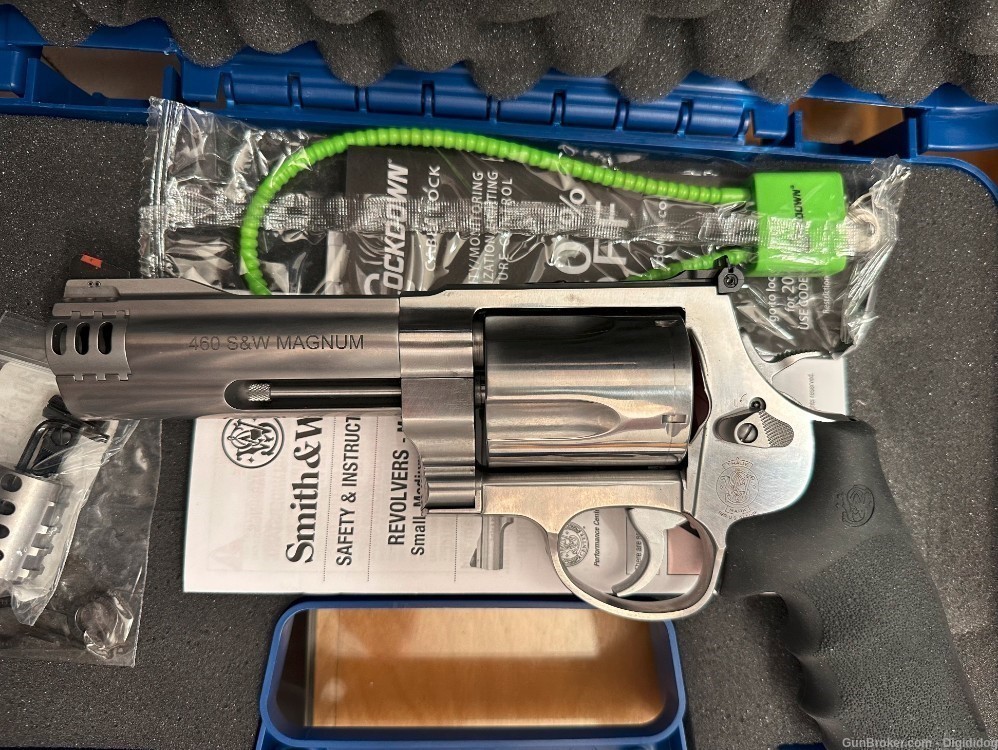 NEW *SMITH & WESSON 460 XVR 5" BARREL 5 ROUNDS STAINLESS STEEL*-img-6