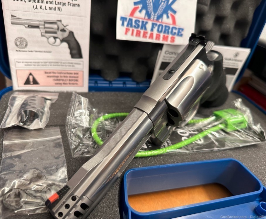 NEW *SMITH & WESSON 460 XVR 5" BARREL 5 ROUNDS STAINLESS STEEL*-img-2