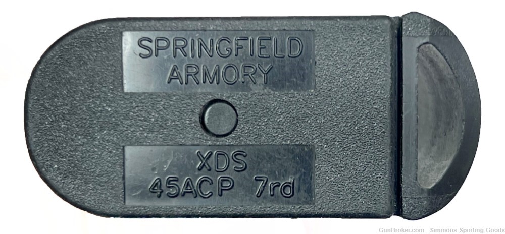 Springfield XDS (XDS50071) .45ACP 7Rd Extended Pistol Magazine - Qty. 5-img-1