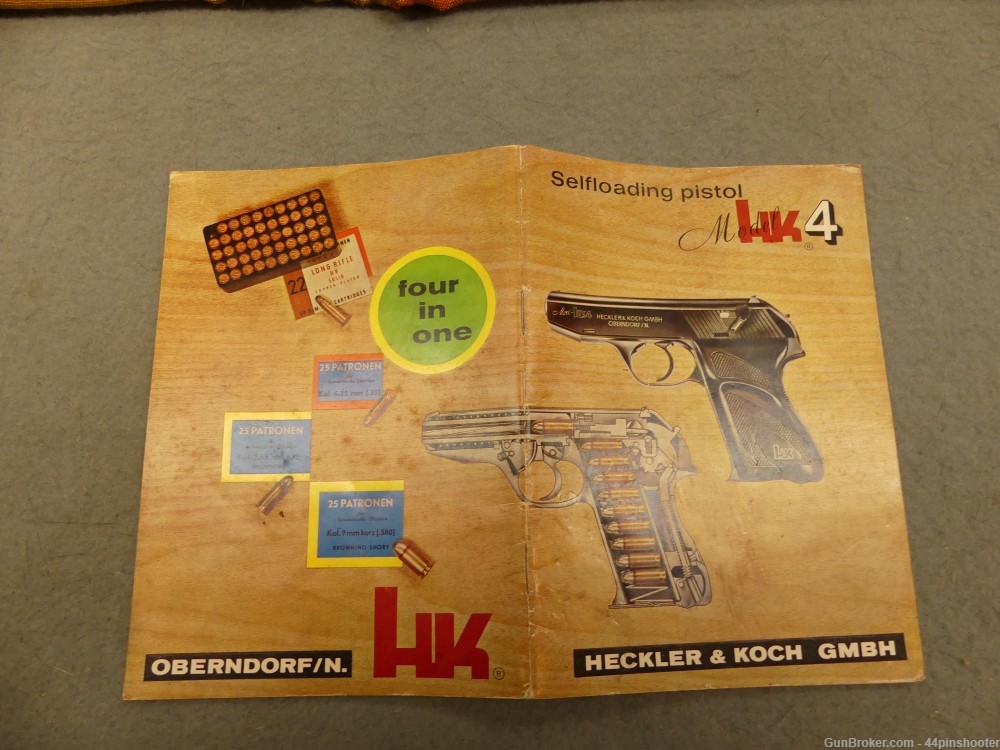 HK Model 4, in the box, 4 calibers !!! WOW !!-img-35