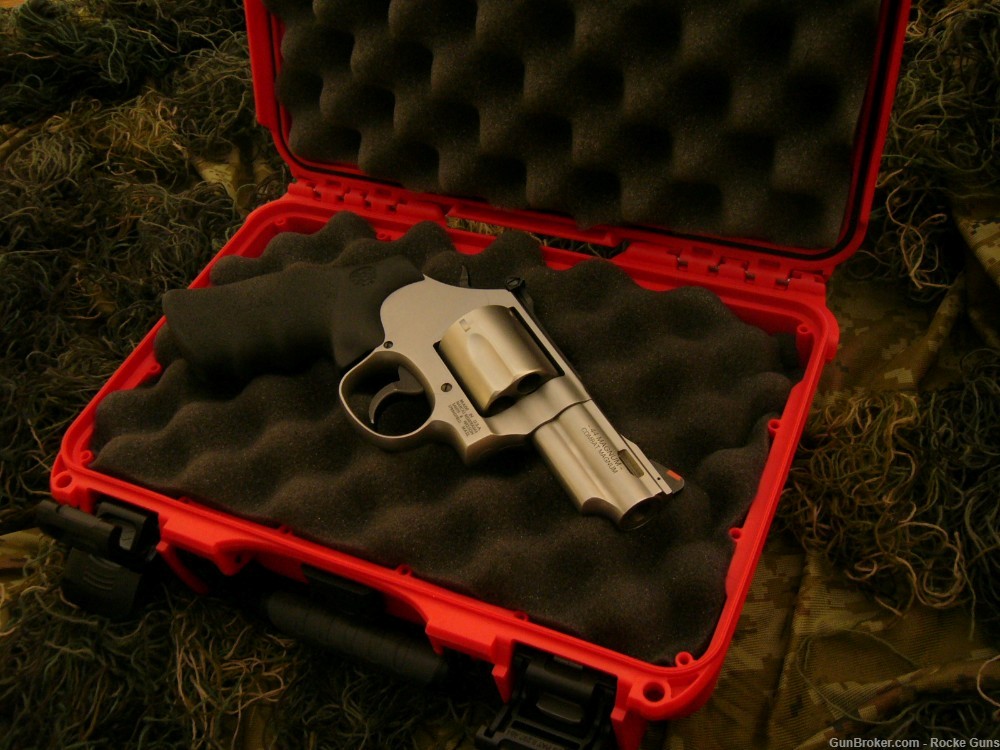 SMITH & WESSON COMBAT 69 MAGNAPORTED .44 MAG BEAR BACK UP KENAI + AMMO S&W -img-25