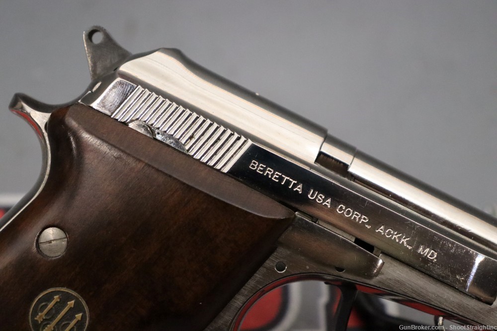 Beretta 21A .22LR 2.4" - Nickel Finish - w/ Box-img-9