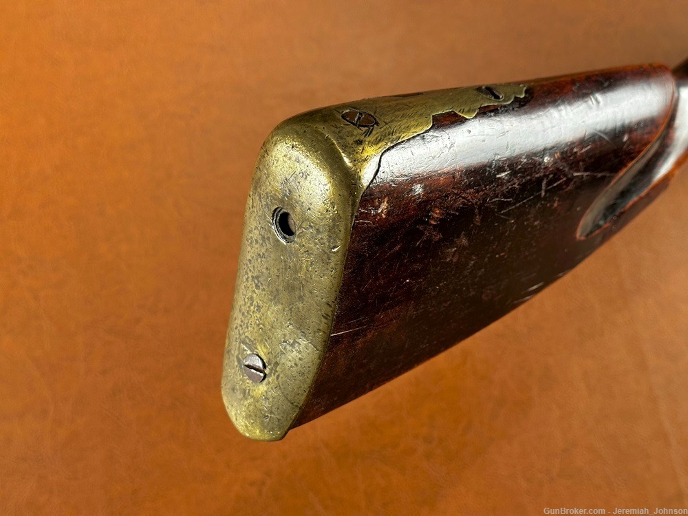 American Revolutionary War Colonial New England Club Butt Flintlock Musket-img-13