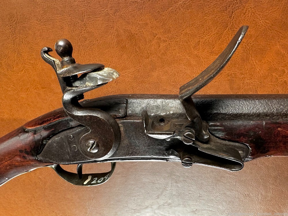 American Revolutionary War Colonial New England Club Butt Flintlock Musket-img-4