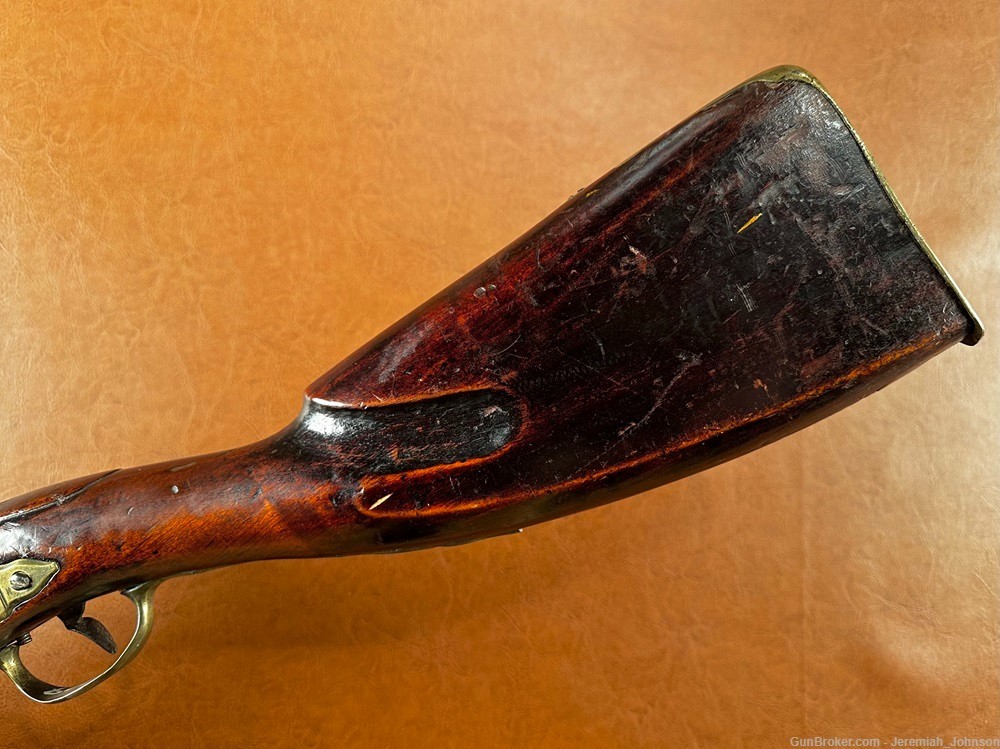 American Revolutionary War Colonial New England Club Butt Flintlock Musket-img-8