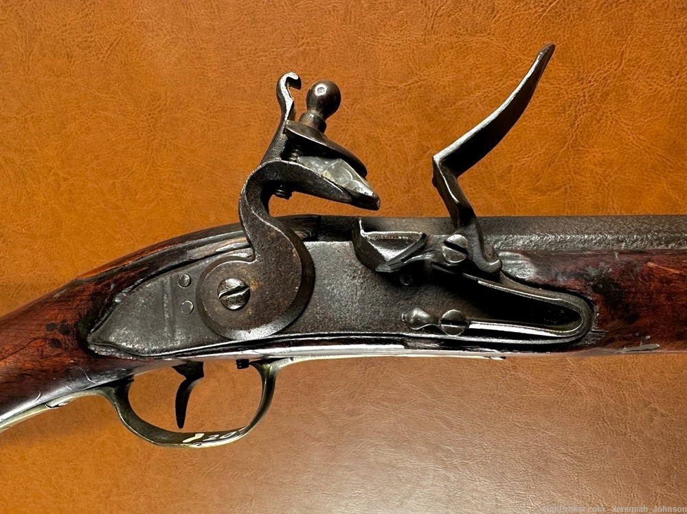 American Revolutionary War Colonial New England Club Butt Flintlock Musket-img-3