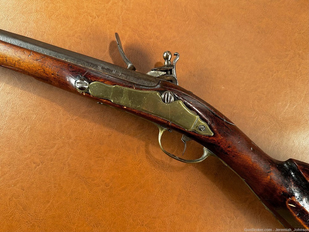 American Revolutionary War Colonial New England Club Butt Flintlock Musket-img-5