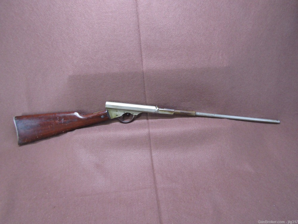 Antique HM Quakenbush No 1 21 Cal Air Rifle-img-0