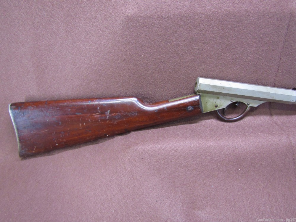 Antique HM Quakenbush No 1 21 Cal Air Rifle-img-1