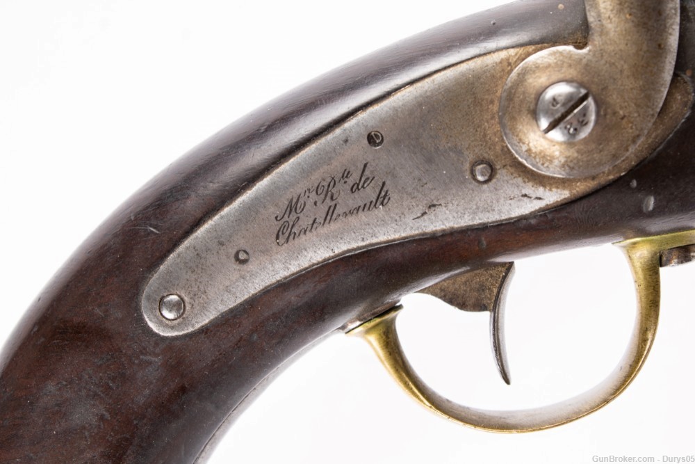 Chatellerault  1837 Navy Pistol 60CAL Muzzleloader Durys # 4-2-1151-img-4