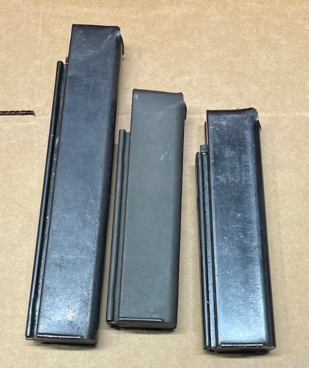 3-Thompson SMG Magazines .45 cal. -img-0