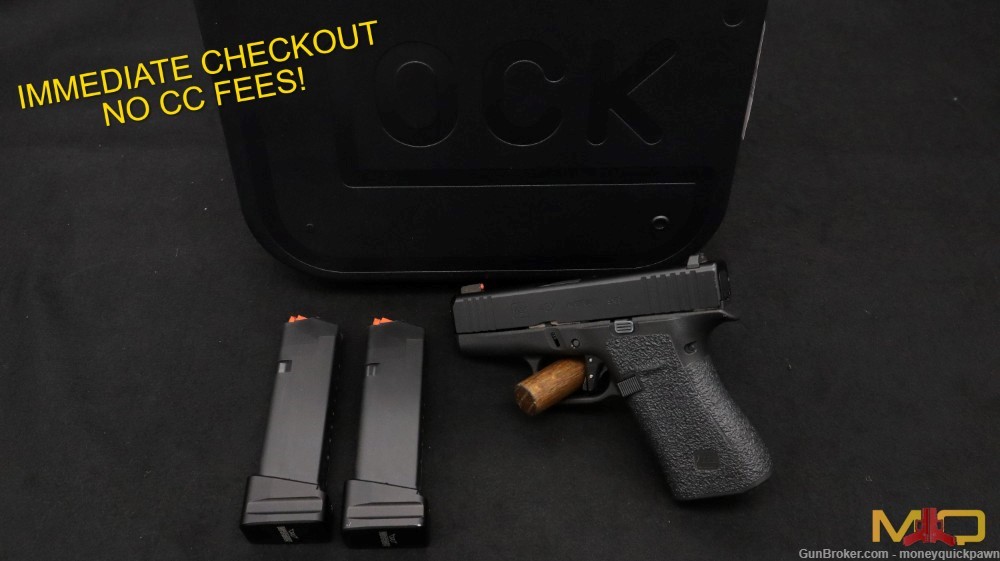 Glock G43X 9mm Excellent Condition In Case Penny Start!-img-0