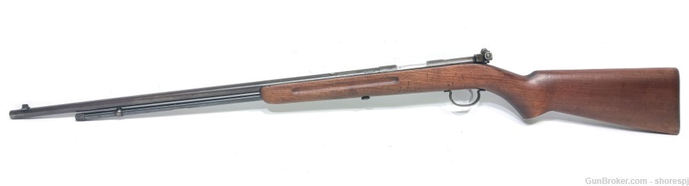 July 1932 Remington Model 34 w/ Lyman 55R ( 24", Cracked stock)-img-1