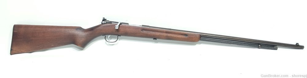 July 1932 Remington Model 34 w/ Lyman 55R ( 24", Cracked stock)-img-0