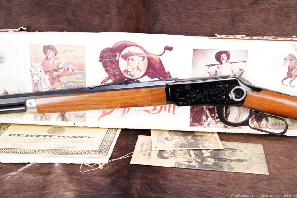 Winchester 94 Model 1894 Buffalo Bill 100th .30-30 Lever Action Rifle C&R-img-9
