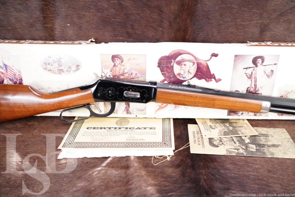 Winchester 94 Model 1894 Buffalo Bill 100th .30-30 Lever Action Rifle C&R-img-0