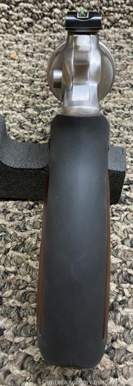 Ruger GP100 357 mag SS Finish 01773 Black/Wood Grips 6" BBL 7 Shot-img-17