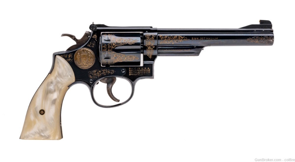 Custom Engraved Smith & Wesson 19-2 .357 Magnum (PR64995) ATX-img-1