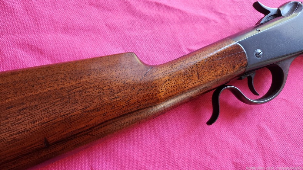 RARE 1913 WINCHESTER MODEL 1885 LOW WALL TAKEDOWN .22 SHORT 24IN #1BBL-img-8