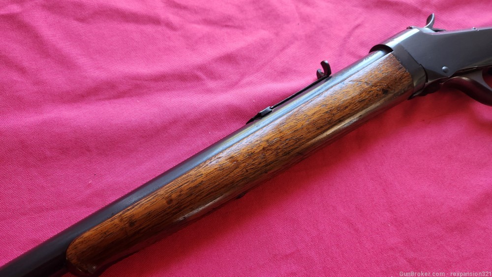 RARE 1913 WINCHESTER MODEL 1885 LOW WALL TAKEDOWN .22 SHORT 24IN #1BBL-img-13