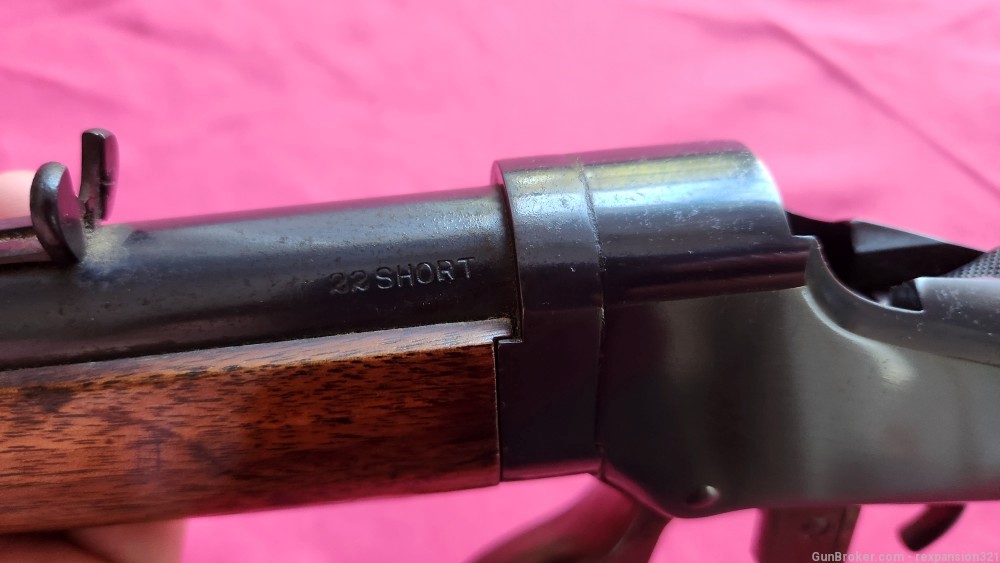 RARE 1913 WINCHESTER MODEL 1885 LOW WALL TAKEDOWN .22 SHORT 24IN #1BBL-img-20
